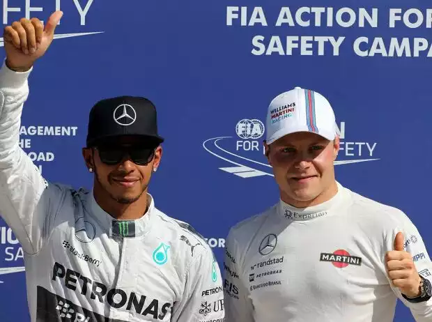 Lewis Hamilton, Valtteri Bottas Titel-Bild zur News: Lewis Hamilton, Valtteri Bottas