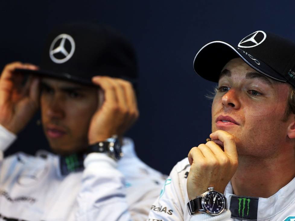 Nico Rosberg, Lewis Hamilton