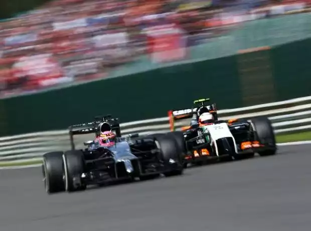 Titel-Bild zur News: Jenson Button, Sergio Perez