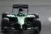 Bild zum Inhalt: Caterham: Kobayashi bei Comeback Bester der hinteren Vier