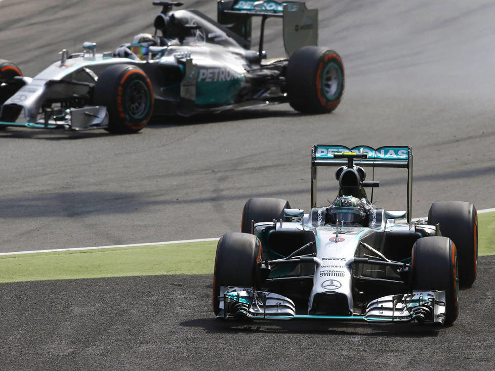 Nico Rosberg, Lewis Hamilton