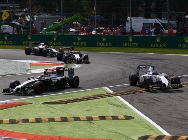 Kevin Magnussen, Valtteri Bottas Kevin Magnussen, Valtteri Bottas