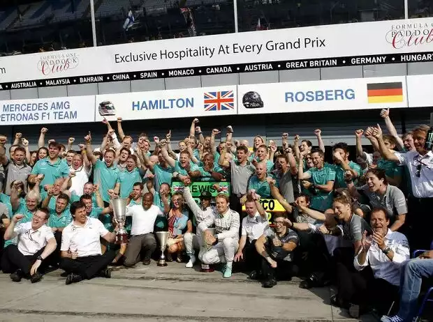Lewis Hamilton, Nico Rosberg Titel-Bild zur News: Lewis Hamilton, Nico Rosberg