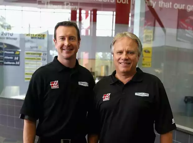 Kurt Busch, Gene Haas Titel-Bild zur News: Kurt Busch, Gene Haas