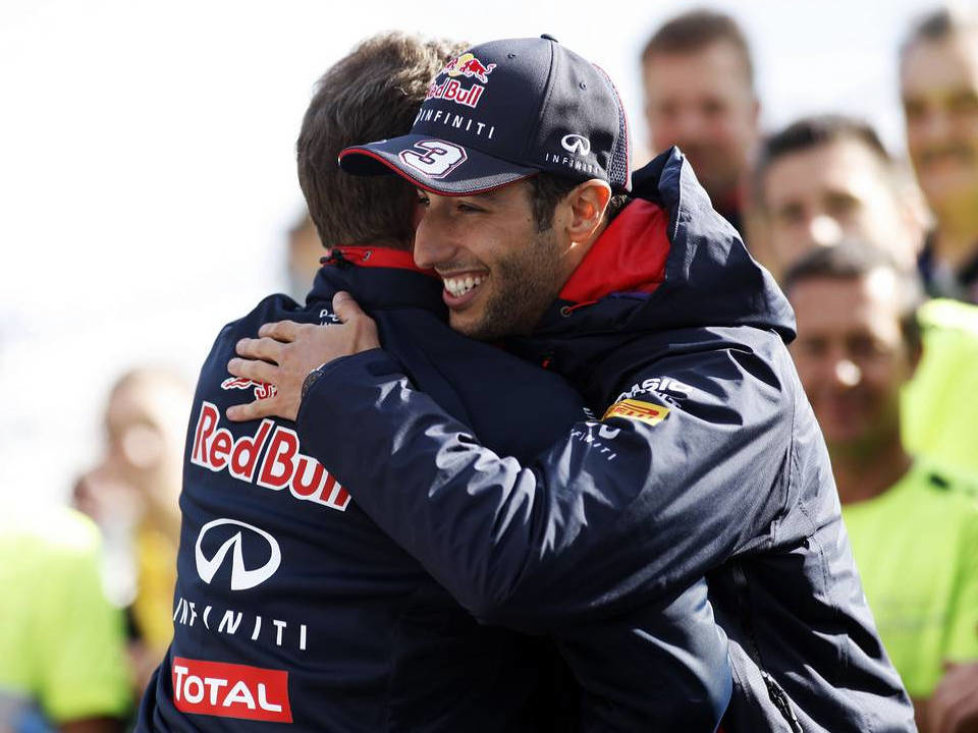 Daniel Ricciardo, Christian Horner