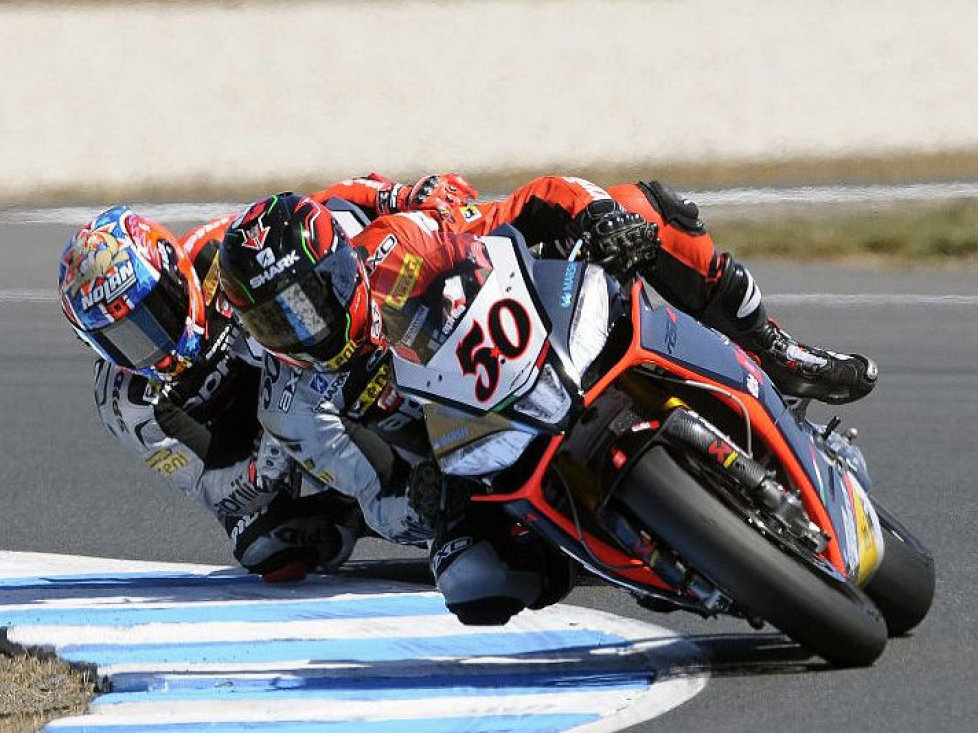 Sylvain Guintoli, Marco Melandri