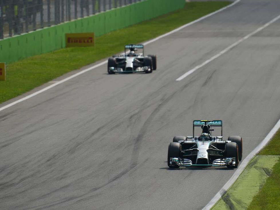 Nico Rosberg, Lewis Hamilton