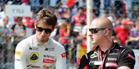 Bild zum Inhalt: Lotus im Lokus: Grosjean hat die Nase voll - und soll bleiben