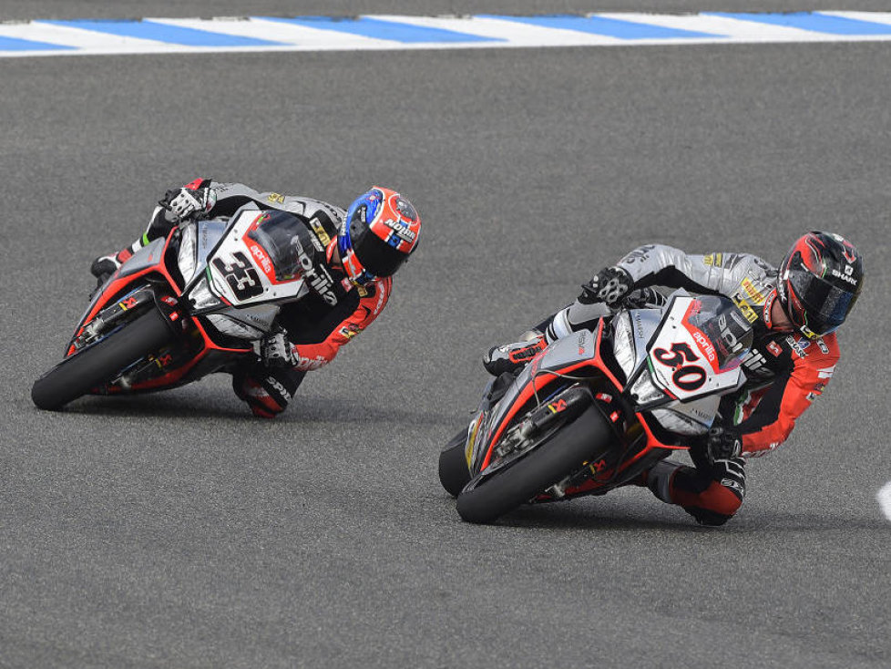 Marco Melandri, Sylvain Guintoli