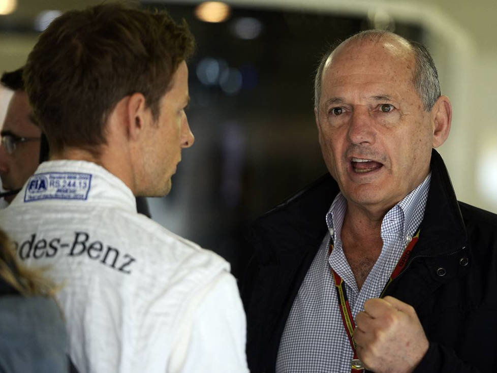 Jenson Button, Ron Dennis