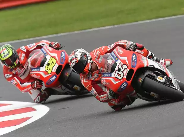 Titel-Bild zur News: Cal Crutchlow, Andrea Dovizioso