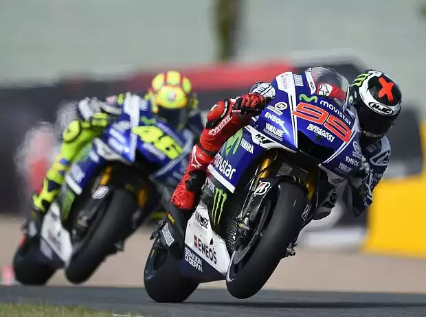 Titel-Bild zur News: Valentino Rossi, Jorge Lorenzo