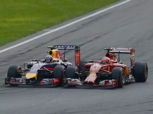 Daniel Ricciardo, Kimi Räikkönen Titel-Bild zur News: Daniel Ricciardo, Kimi Räikkönen