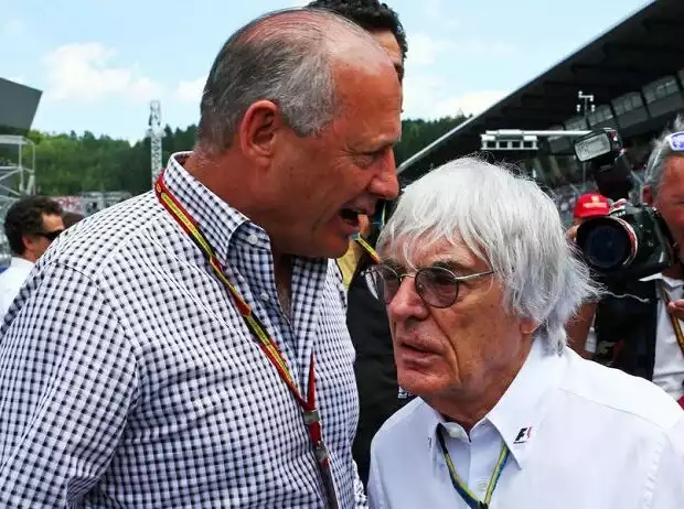 Ron Dennis, Bernie Ecclestone Titel-Bild zur News: Ron Dennis, Bernie Ecclestone