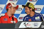 Andrea Dovizioso und Valentino Rossi 