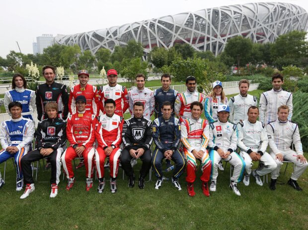 Titel-Bild zur News: Formel E: Die 20 Piloten beim Saisonauftakt in Peking