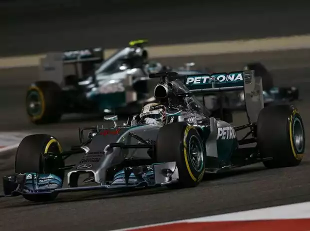 Lewis Hamilton, Nico Rosberg Titel-Bild zur News: Lewis Hamilton, Nico Rosberg