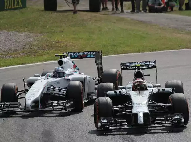 Titel-Bild zur News: Valtteri Bottas, Kevin Magnussen