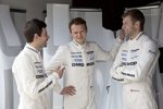 Frederic Makowiecki , Marc Lieb und  Michael Christensen (Porsche) 