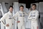 Frederic Makowiecki , Marc Lieb und  Michael Christensen (Porsche) 