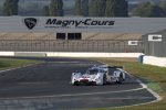 Der Porsche 919 Hybrid bei Testfahrten in Magny-Cours