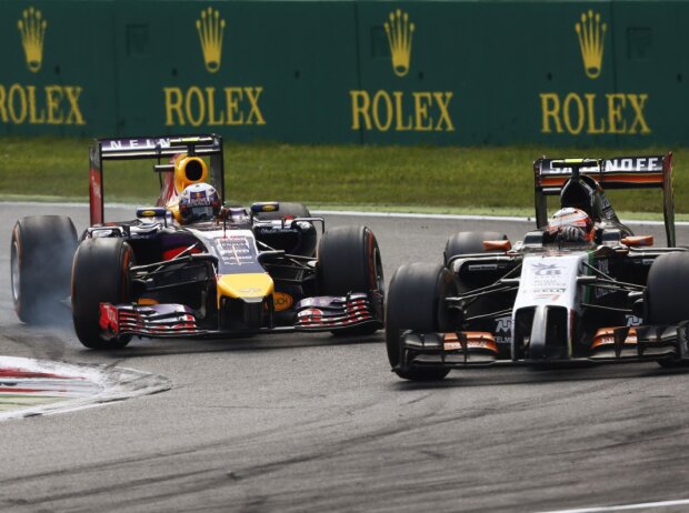 Titel-Bild zur News: Sergio Perez, Daniel Ricciardo