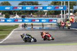 Valentino Rossi vor Marc Marquez 