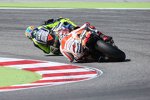 Marc Marquez hinter Valentino Rossi