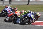 Valentino Rossi vor Marc Marquez 