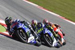 Jorge Lorenzo vor Valentino Rossi (Yamaha) 