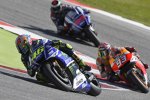 Valentino Rossi vor Marc Marquez 