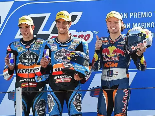 Alex Marquez, Alex Rins, Jack Miller Titel-Bild zur News: Alex Marquez, Alex Rins, Jack Miller