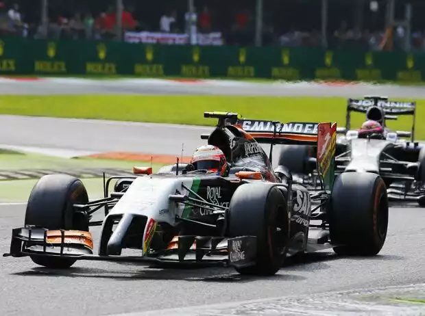 Sergio Perez, Jenson Button Titel-Bild zur News: Sergio Perez, Jenson Button