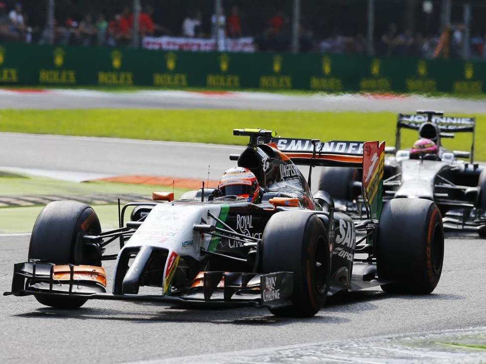 Sergio Perez, Jenson Button