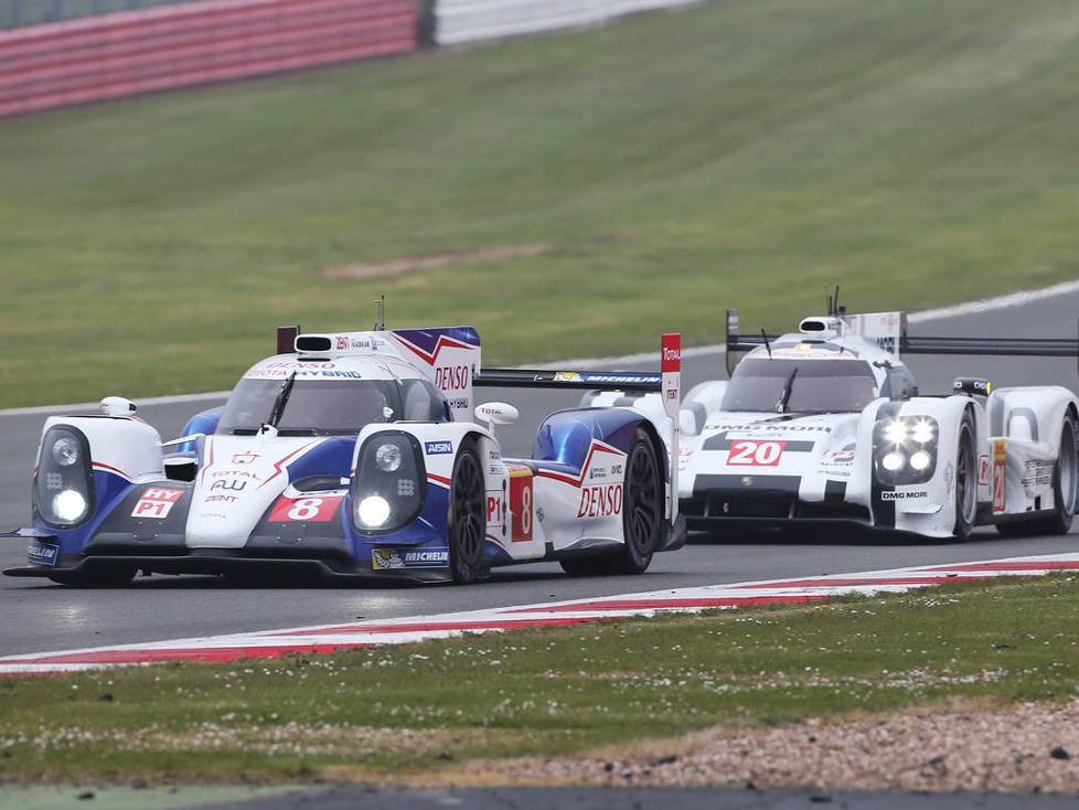 Anthony Davidson, Sebastien Buemi, Stephane Sarrazin, Timo Bernhard, Mark Webber, Brendon Hartley