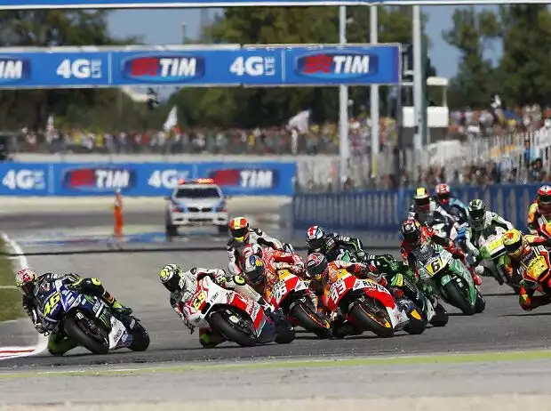 MotoGP Start Misano Titel-Bild zur News: MotoGP Start Misano