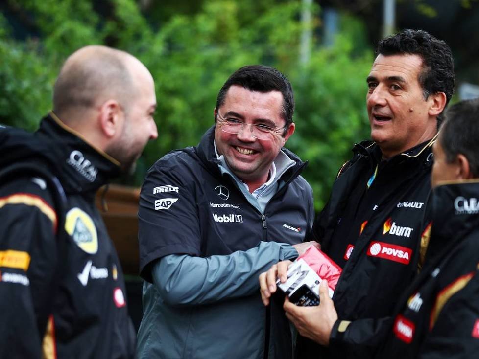 Eric Boullier, Federico Gastaldi, Gerard Lopez