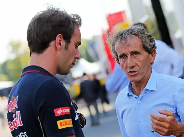 Titel-Bild zur News: Jean-Eric Vergne, Alain Prost