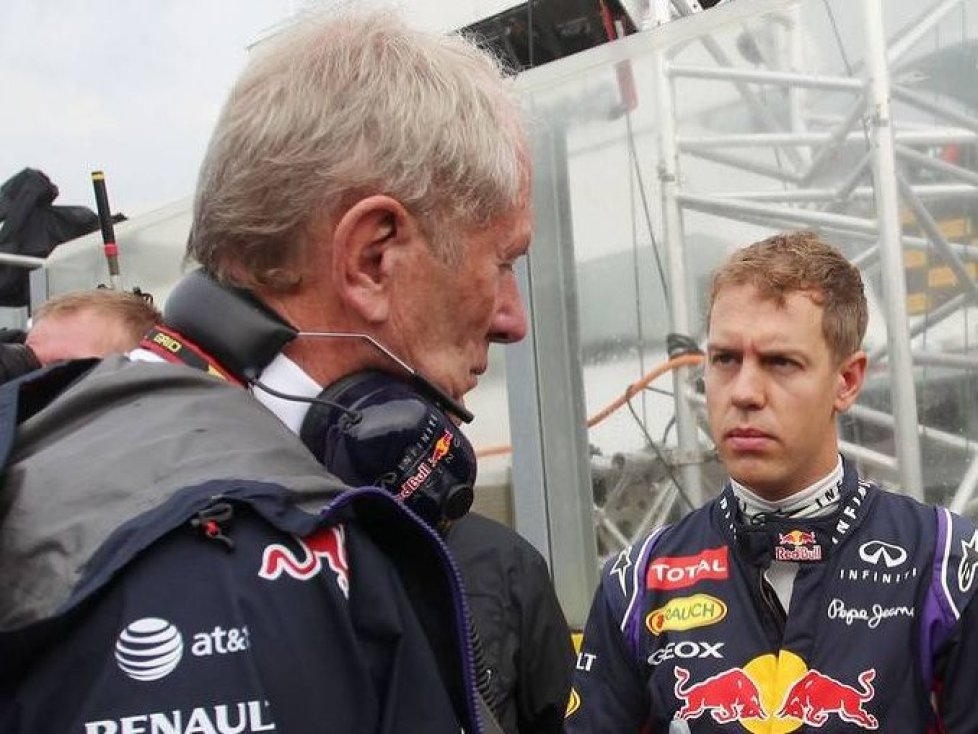 Helmut Marko, Sebastian Vettel