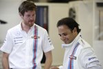 Rob Smedley und Felipe Massa (Williams) 