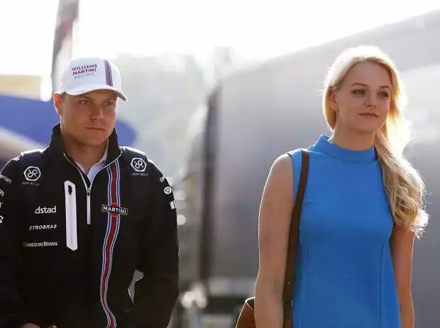 Valtteri Bottas, Emilia Pikkarainen Titel-Bild zur News: Valtteri Bottas, Emilia Pikkarainen