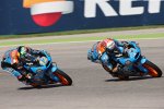 Alex Rins vor Alex Marquez 