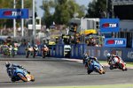 Alex Rins vor Alex Marquez 