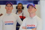 Alexander Wurz, Stephane Sarrazin und Mike Conway (Toyota)