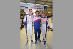 Anthony Davidson, Nicolas Lapierre und Sebastien Buemi (Toyota)