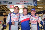 Anthony Davidson, Nicolas Lapierre und Sebastien Buemi (Toyota)
