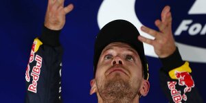Vettel: "Die letzten Runden waren sehr abenteuerlich"