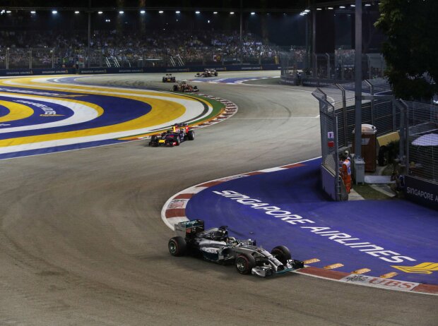 Titel-Bild zur News: Lewis Hamilton, Sebastian Vettel, Fernando Alonso