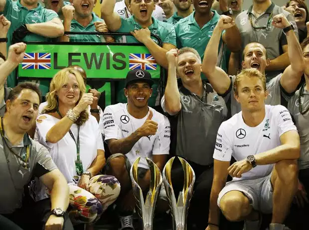 Lewis Hamilton, Nico Rosberg Titel-Bild zur News: Lewis Hamilton, Nico Rosberg