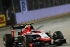 Marussia als Schlusslicht in der Nacht